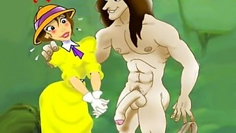 Teen Jane And Tarzan Engage In Hardcore Fucking In Cartoon Porn