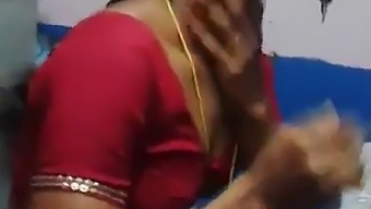 Tamil Aunty Saree Gets Changed Into A Hot And Steamy Scene