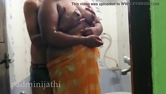 Indian Mature Couple Indulges In Steamy Shower Session With Big Cock