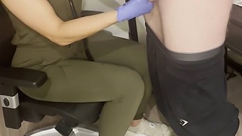 Amateur Nurse Gives Oral Pleasure To Penis During Exam In Hd
