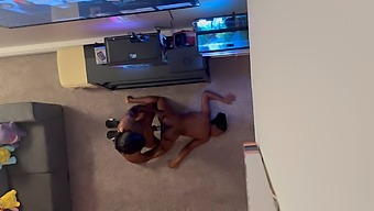 Intense Bedroom Action With An African-American Couple (Cumshot)