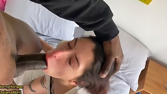 Tight Pussy Of Skinny Argentinian Girl Takes On Big Black Cock