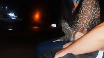 Daring Move: Almost Flashing A Woman At The Bus Stop - What'S Her Reaction?
