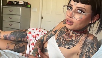 Teen Goth Girl Practices Sex With Stepbrother In Fantasy Video