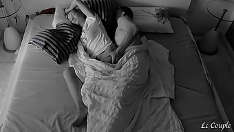 A Couple'S Intimate Morning Session Caught On A Hidden Bedroom Camera