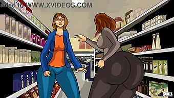 Mrs. Keagan With Large Buttocks Faces Difficulties At The Grocery Store (Proposition Series, Volume 4)