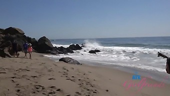 Pov Video Of Car Sex With Blonde Girlfriend Summer Vixen On Beach Date